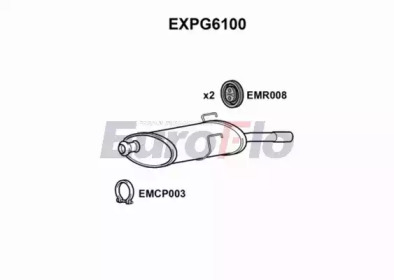 Амортизатор EuroFlo EXPG6100