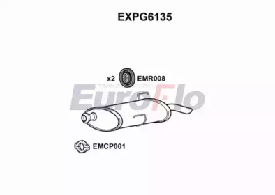 Амортизатор EuroFlo EXPG6135