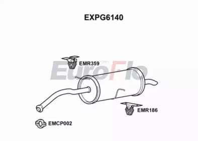 Амортизатор EuroFlo EXPG6140