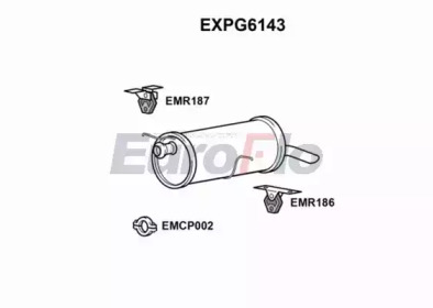 Амортизатор EuroFlo EXPG6143