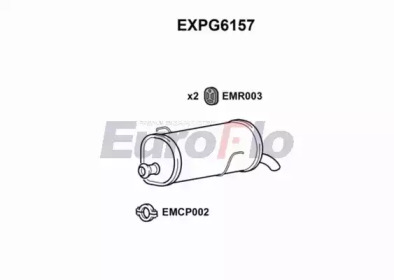 Амортизатор EuroFlo EXPG6157