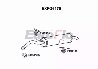 Амортизатор EuroFlo EXPG6175