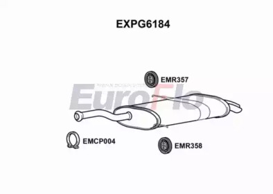 Амортизатор EuroFlo EXPG6184