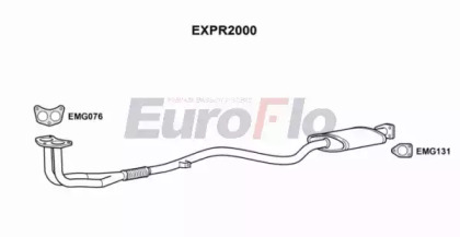 Труба выхлопного газа EuroFlo EXPR2000