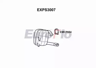 Средний глушитель выхлопных газов EuroFlo EXPS3007