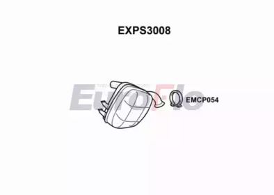 Средний глушитель выхлопных газов EuroFlo EXPS3008