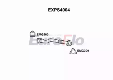 Труба выхлопного газа EuroFlo EXPS4004