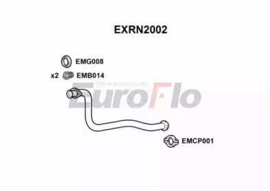 Труба выхлопного газа EuroFlo EXRN2002