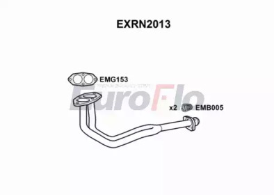 Труба выхлопного газа EuroFlo EXRN2013