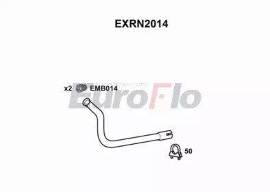 Труба выхлопного газа EuroFlo EXRN2014