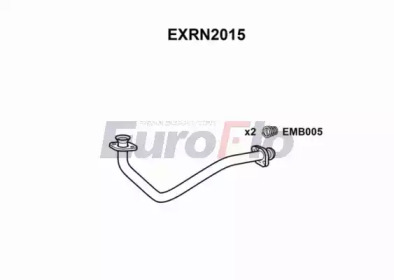 Труба выхлопного газа EuroFlo EXRN2015