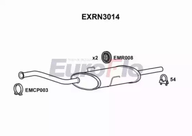 Амортизатор EuroFlo EXRN3014