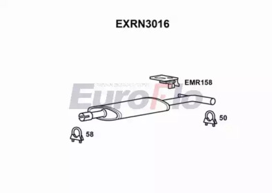 Амортизатор EuroFlo EXRN3016