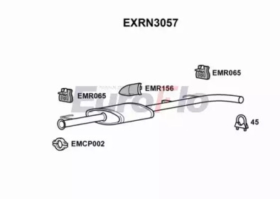 Амортизатор EuroFlo EXRN3057