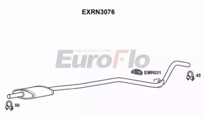 Средний глушитель выхлопных газов EuroFlo EXRN3076