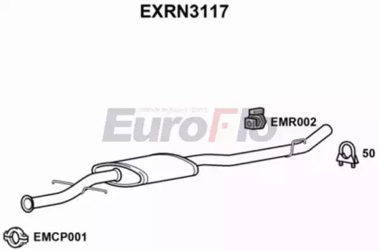 Амортизатор EuroFlo EXRN3117