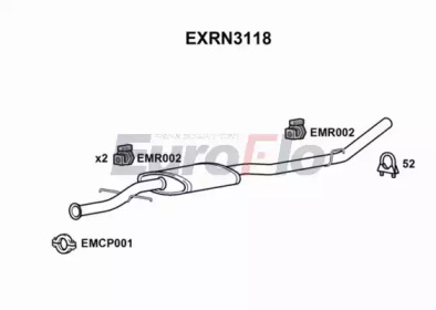 Амортизатор EuroFlo EXRN3118