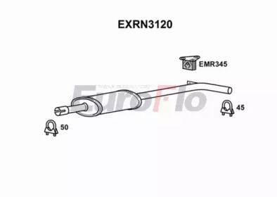 Амортизатор EuroFlo EXRN3120