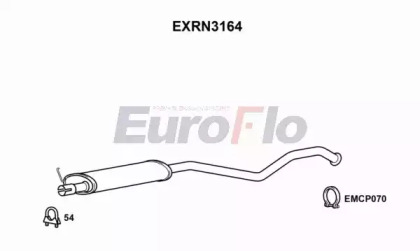 Глушитель выхлопных газов конечный EuroFlo EXRN3164