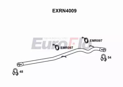 Труба выхлопного газа EuroFlo EXRN4009