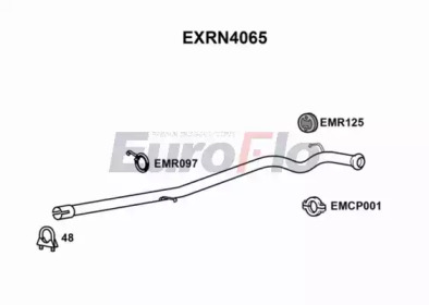 Труба выхлопного газа EuroFlo EXRN4065