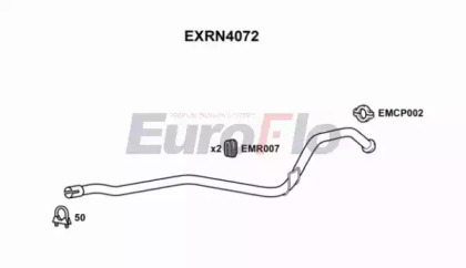 Труба выхлопного газа EuroFlo EXRN4072