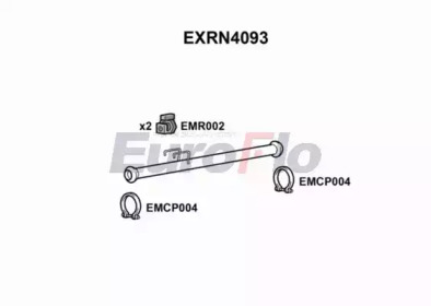 Труба выхлопного газа EuroFlo EXRN4093