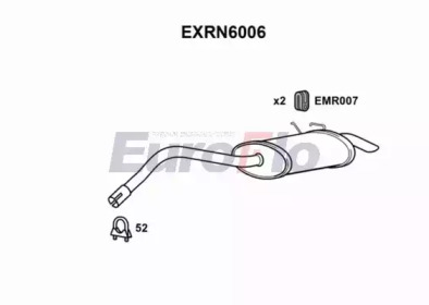 Амортизатор EuroFlo EXRN6006