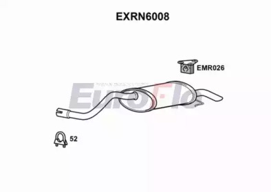 Амортизатор EuroFlo EXRN6008