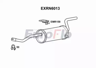 Амортизатор EuroFlo EXRN6013