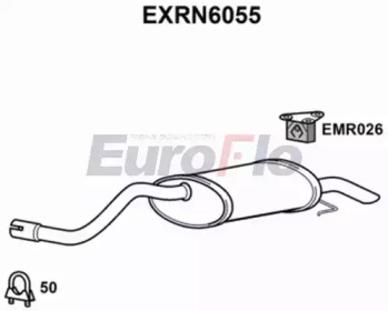 Амортизатор EuroFlo EXRN6055