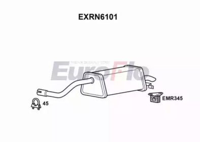 Амортизатор EuroFlo EXRN6101