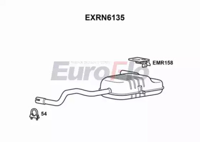 Амортизатор EuroFlo EXRN6135