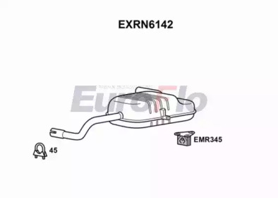 Амортизатор EuroFlo EXRN6142