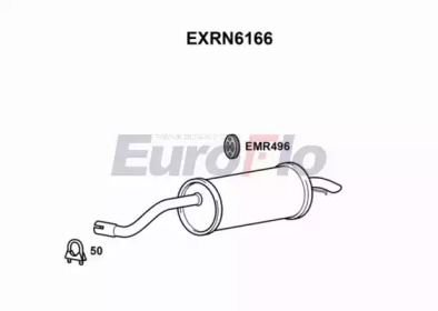 Амортизатор EuroFlo EXRN6166