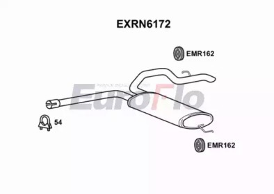 Амортизатор EuroFlo EXRN6172