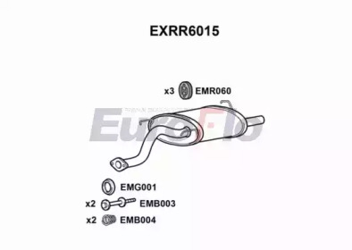 Амортизатор EuroFlo EXRR6015