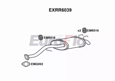 Амортизатор EuroFlo EXRR6039