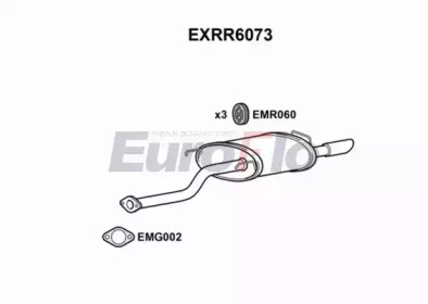 Амортизатор EuroFlo EXRR6073