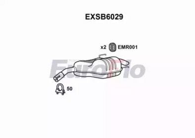 Амортизатор EuroFlo EXSB6029