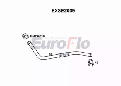 Труба выхлопного газа EuroFlo EXSE2009