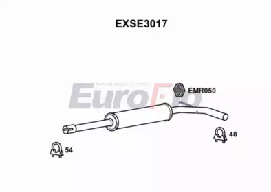 Амортизатор EuroFlo EXSE3017