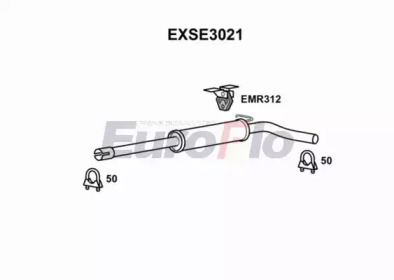 Амортизатор EuroFlo EXSE3021