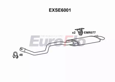 Амортизатор EuroFlo EXSE6001