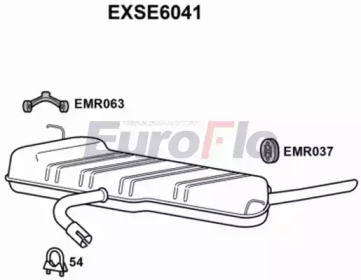 Амортизатор EuroFlo EXSE6041