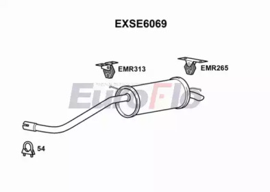 Амортизатор EuroFlo EXSE6069