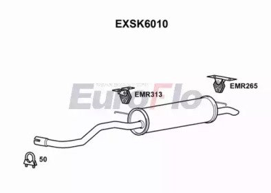 Амортизатор EuroFlo EXSK6010