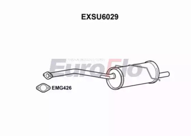 Амортизатор EuroFlo EXSU6029