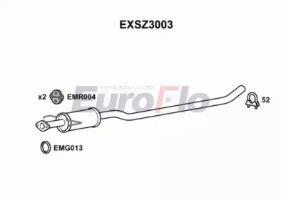 Амортизатор EuroFlo EXSZ3003