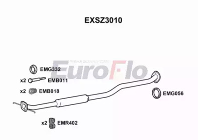 Амортизатор EuroFlo EXSZ3010